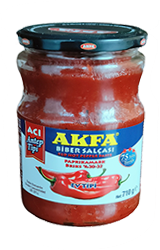 Akfa Biber Salçası Acı Cam Antep 700 gr